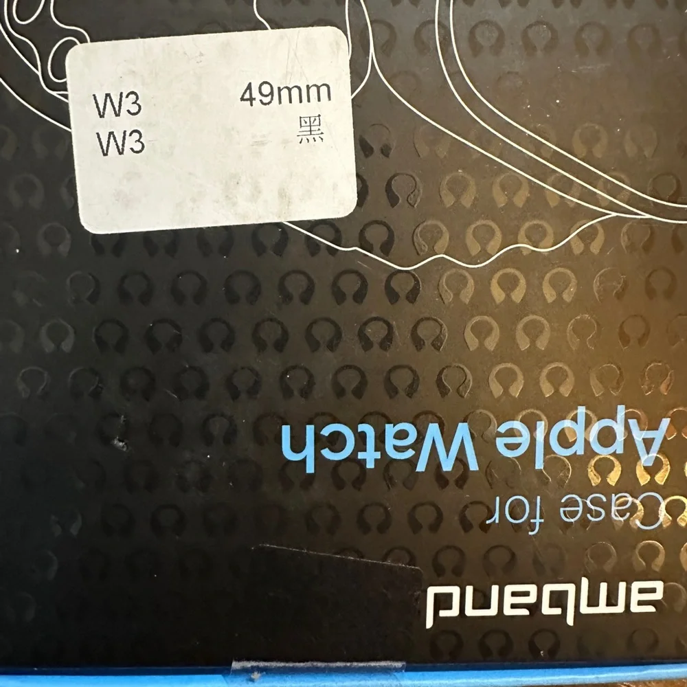 Black Case for Apple Watch